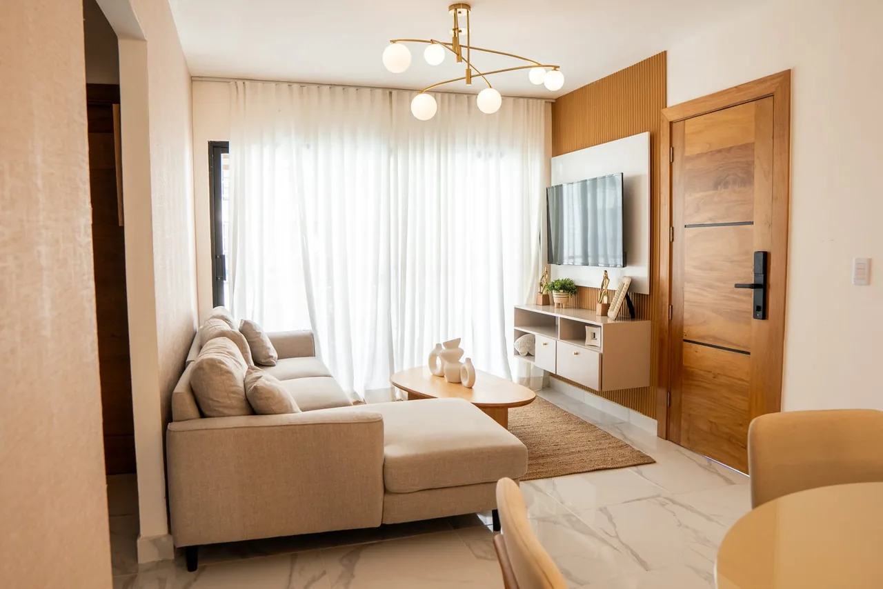 Furnished 2-Bedroom Apartment in Primaveral II – foto 2 – Punta Cana
