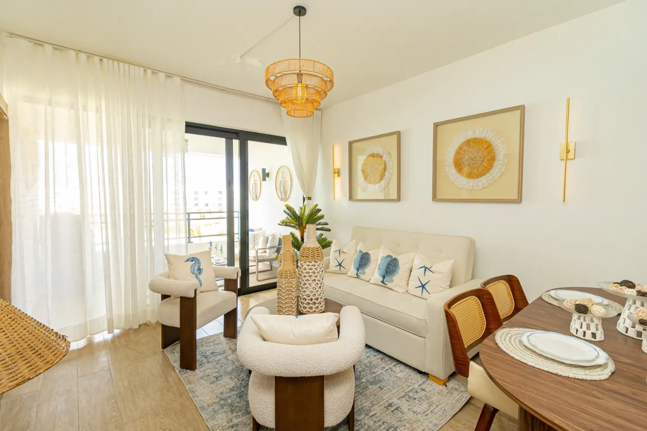 Furnished 2-Bedroom Apartment in The Beach Residence – foto 3 – Punta Cana